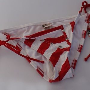 NWT Split Bikini Bottoms Size Small